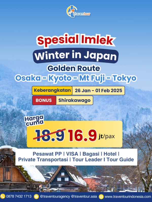Jepang Imlek (26 Januari - 01 Febriari 2025)