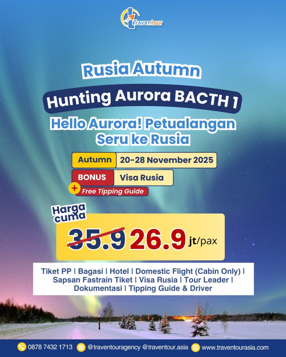 Rusia Autumn (20-28 November 2025)