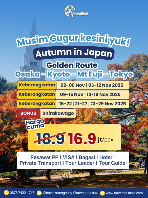 Jepang November 2025 ( 16 - 22 | 21 - 27 | 23-29 November 2025)