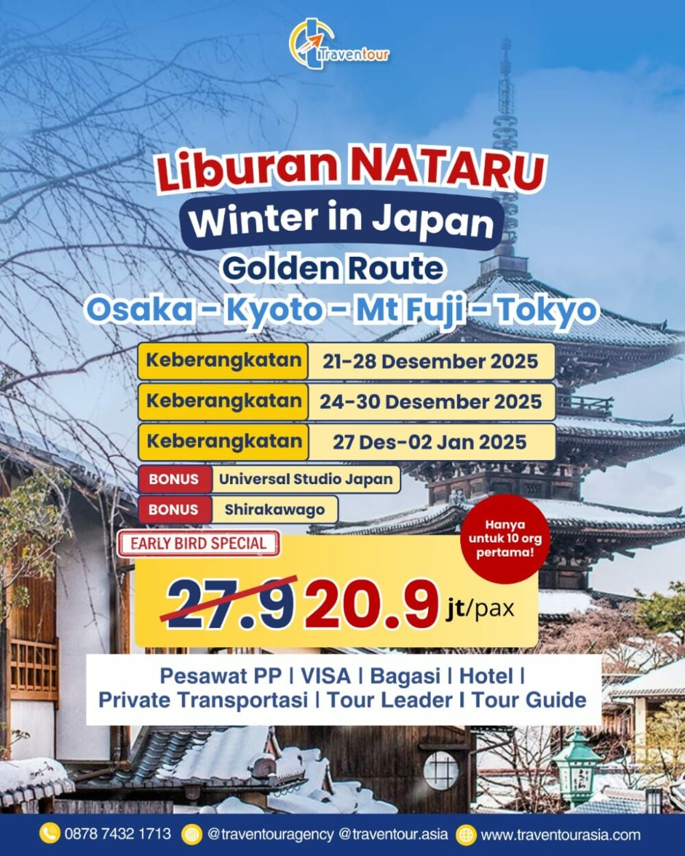 Jepang Desember 2025 ( 24 - 30 Desember 2025)