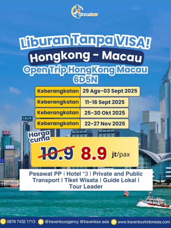 Hongkong September 2025 ( 11 - 18 September 2025)