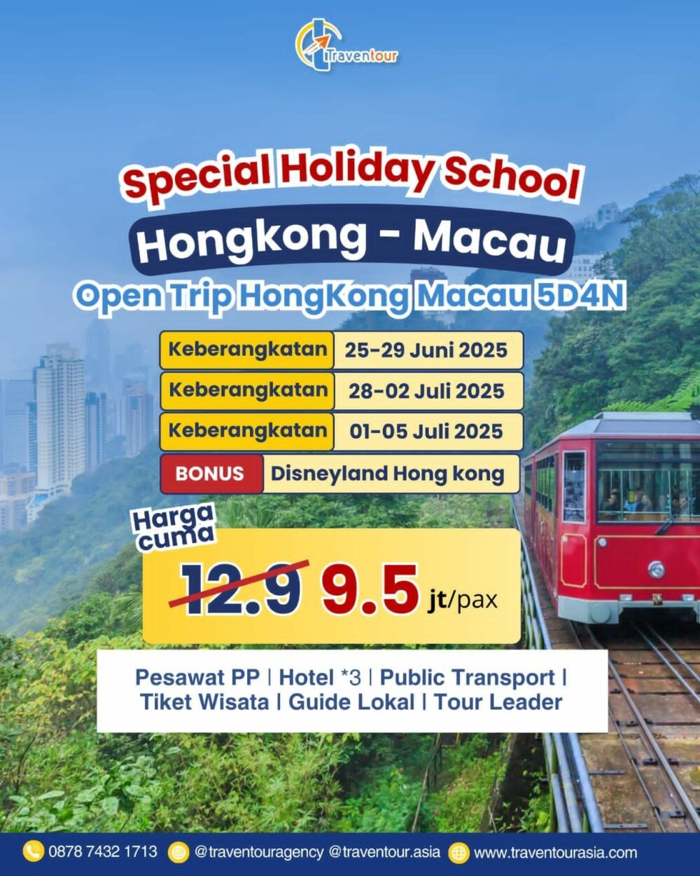 Hongkong Juli 2025 ( 01 - 05 Juli 2025)