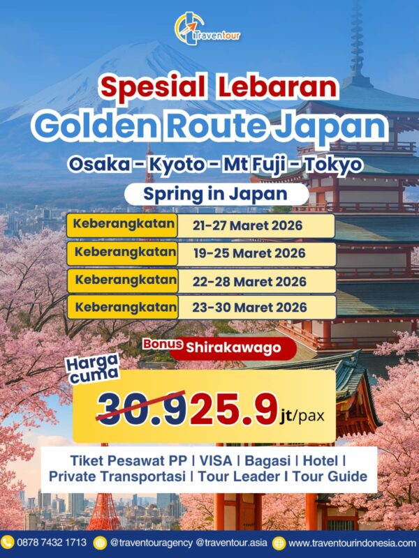Golden Route Japan Spesial Lebaran