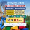 Open Trip 6D5N Spesial Libur Sekolah