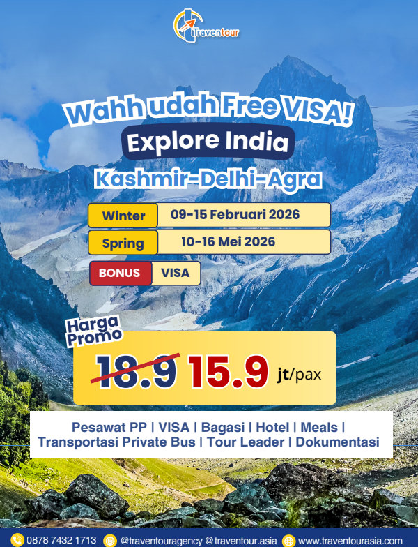 Free Visa! Explore India
