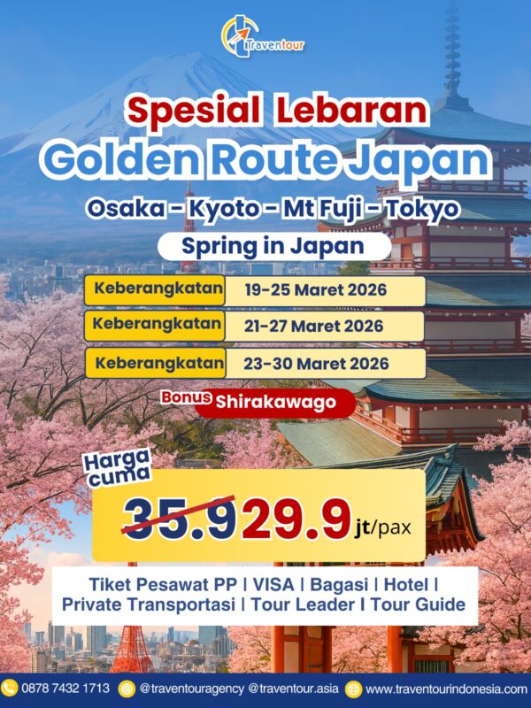Spesial Lebaran Golden Route Japan