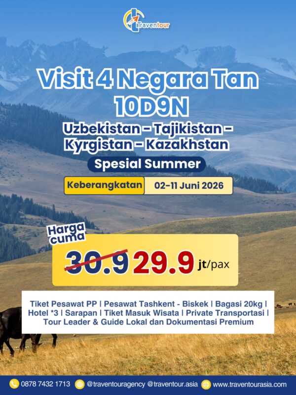 Visit 4 Negara Tan 10D9N
